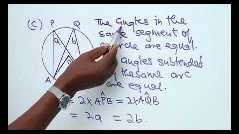 CIRCLE GEOMETRY (THEOREMS AND THEIR APPLICATION)