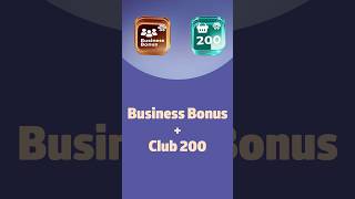 BUSINESS BONUS + CLUB 200