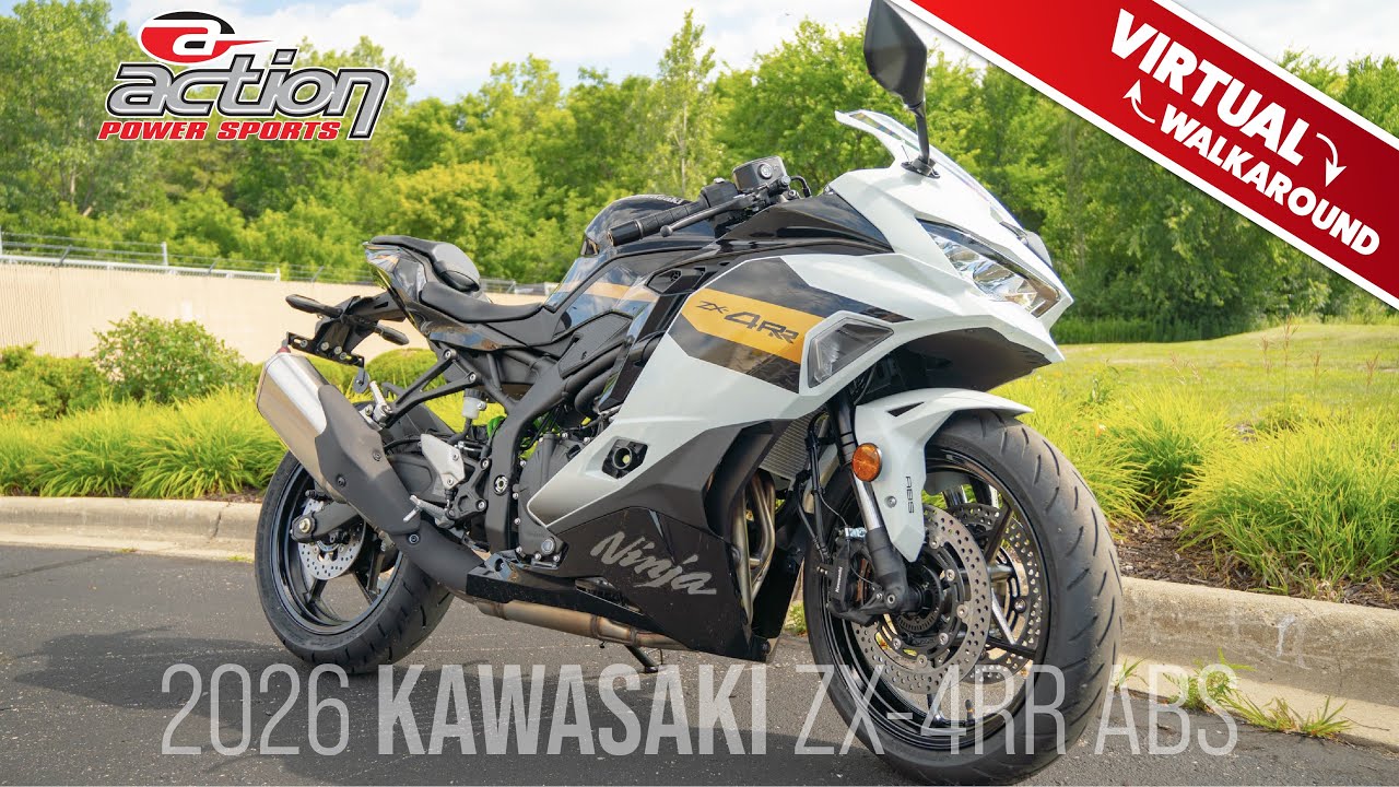 PURE SOUND) 2026 Kawasaki Ninja ZX-4RR ABS | Virtual Walkaround