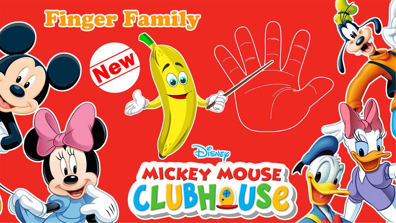 Mickey Mouse Club Finger Family Song Nursery Rhymes Learn Colors mickey-mouse-club-finger-family-song-nursery-rhymes-learn-colors