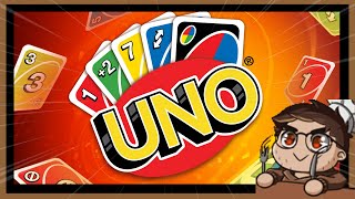 Just some guys playing Uno…