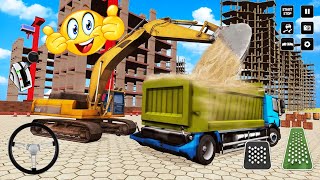 City Construction Simulator Bucket Sand Truck Transport Game screenshot 4