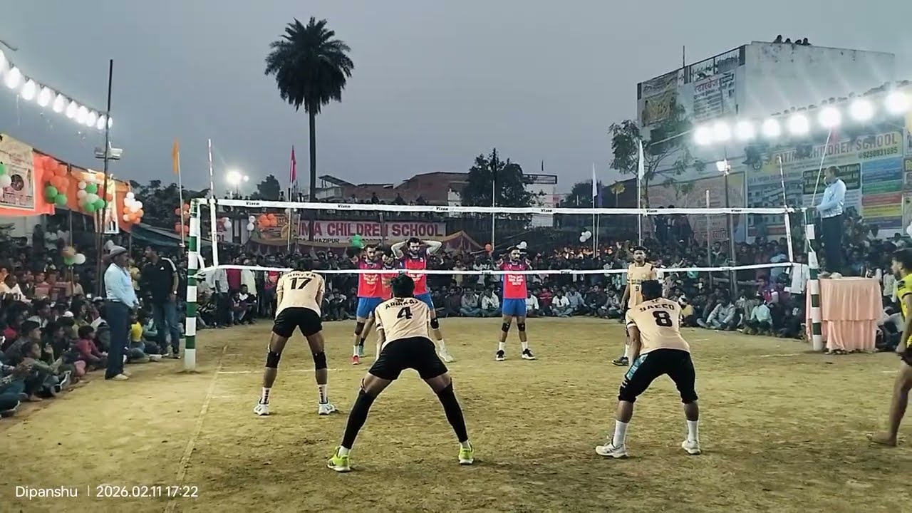 Saeed vs srk #srk #saeed #adityarana #azamgarh #bujurga #ghazipur #volleyball 