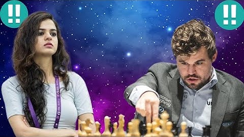 Magnus Carlsen vs Tania Sachdev aggressive chess game