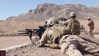 Military Marines Polish Their Skills With The M27 Infantry Rifle