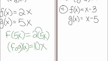 03.04.2011 - ALgebra 2 - Composition of Functions