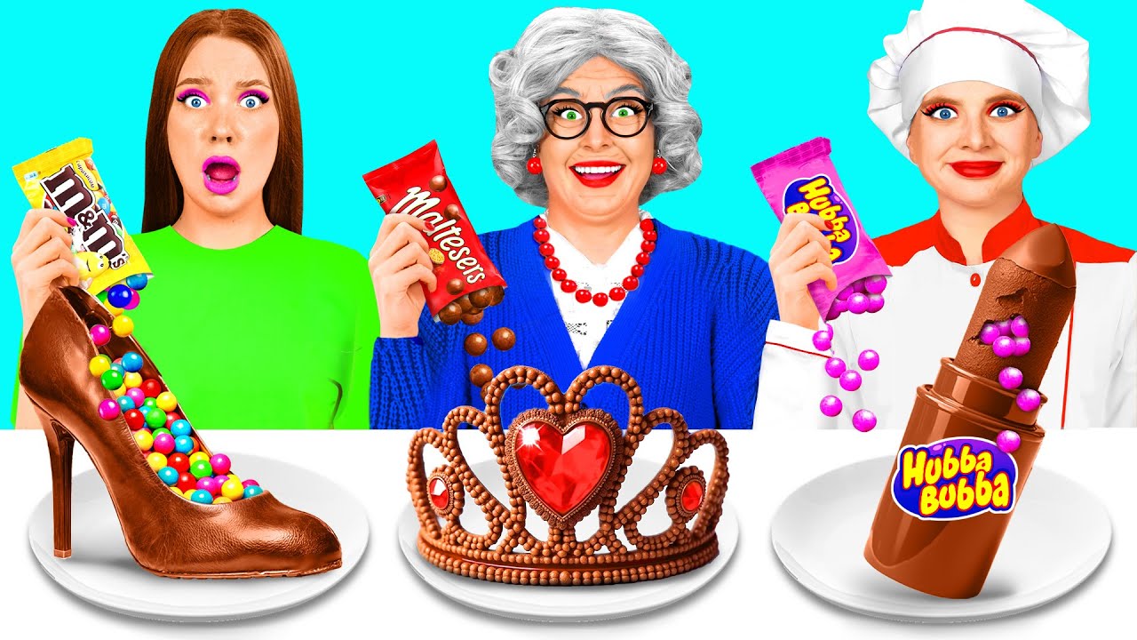 Кулинарный Челлендж: Я против Бабушки | Безумная Кулинарная Битва от GoFun Challenge