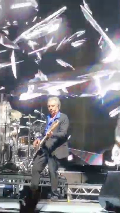 Sex Pistols Glen Matlock playing God Save The Queen. Blondie. Brighton  2022
