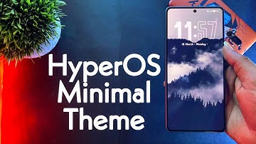 HyperOS Minimal Theme For Any Xiaomi Device