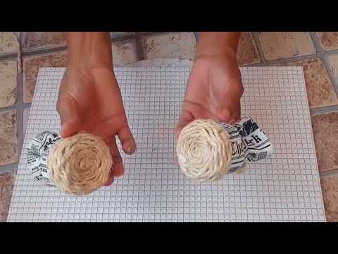 Como fazer lembrancinhas reciclando garrafinhas plásticas
