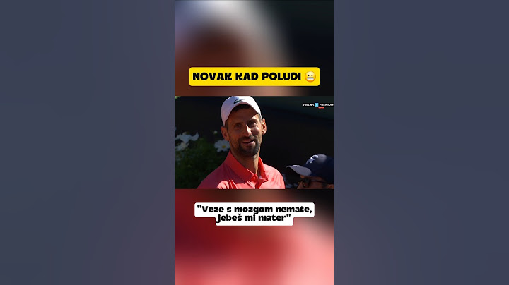 Ono kad Nole poludi, ode sve dođavola, spasavaj se ko može 😭😂 #djokovic #srbija