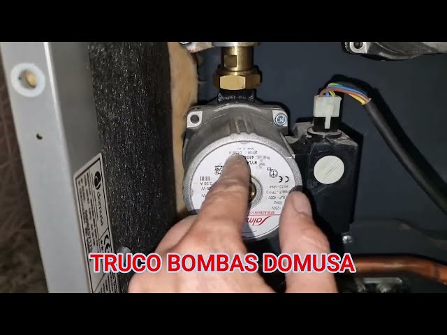 Truco con bombas circuladoras Domusa