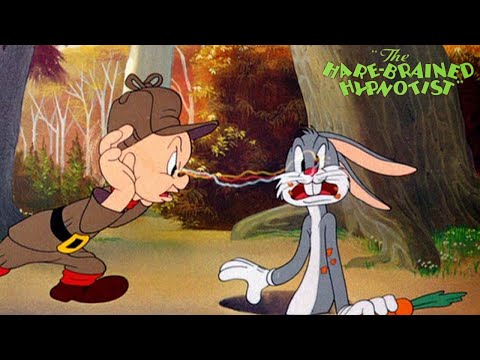 The Hare-Brained Hypnotist 1942 Merrie Melodies Bugs Bunny and Elmer Fudd Cartoon Short Film