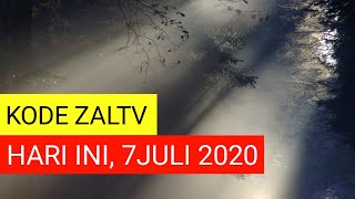 Kode ZalTV Hari ini, Kode ZalTV terbaru, 7 Juli 2020. Ayo Subscribe