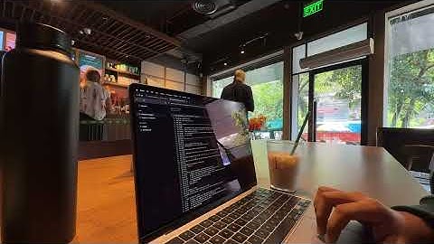 Day In the Life of a Remote Software Engineer (realistic coding vlog)