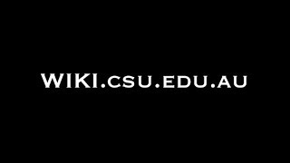 CSU WIKI - Online Learning