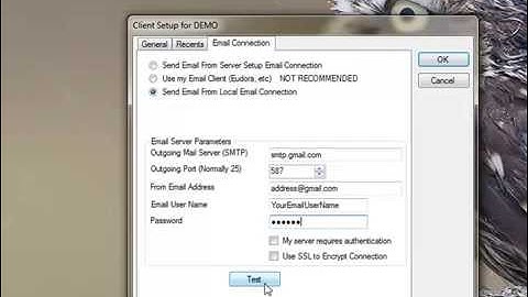TRAINING Series |  WinServe Plus Email Connection Set Up