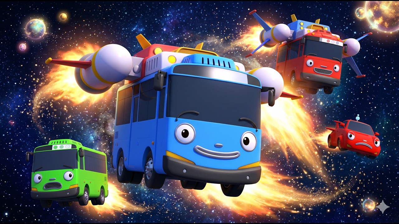 SPACE ADVENTURE TIME! 🚀 Tayo The Little Bus: Big Space Trip 🚌 Best ...