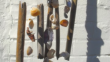 How to make a seashell windchime