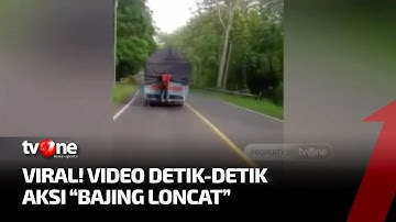 Viral Video Bajing Loncat Beraksi di Jalan Raya Ngawi - Solo | Ragam Perkara tvOne