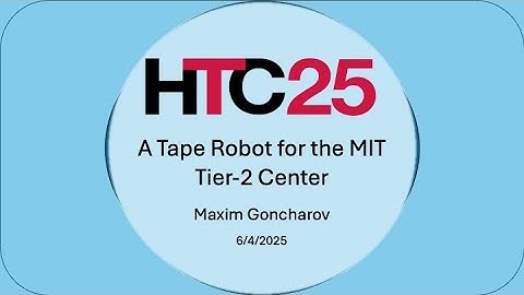 HTC25: A Tape Robot for the MIT Tier 2 Center