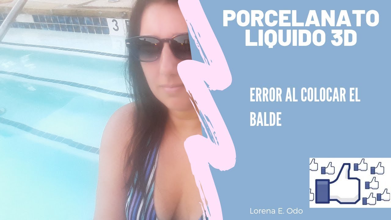 PORCELANATO LIQUIDO 3D ERROR AL COLOCAR LA RESINA