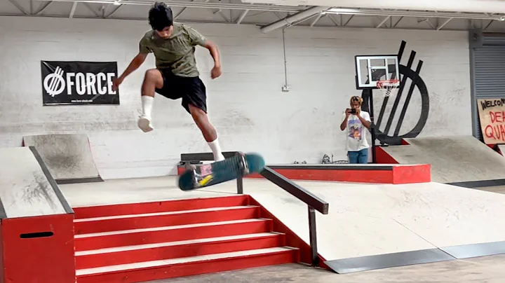 FIRST TIME SKATING THE SHREDQUARTERS