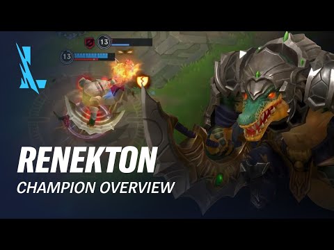 Renekton Champion Overview | Gameplay - League of Legends: Wild Rift