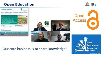 IHE Delft 💧 DUPC2 webinar on Open Education Perspectives