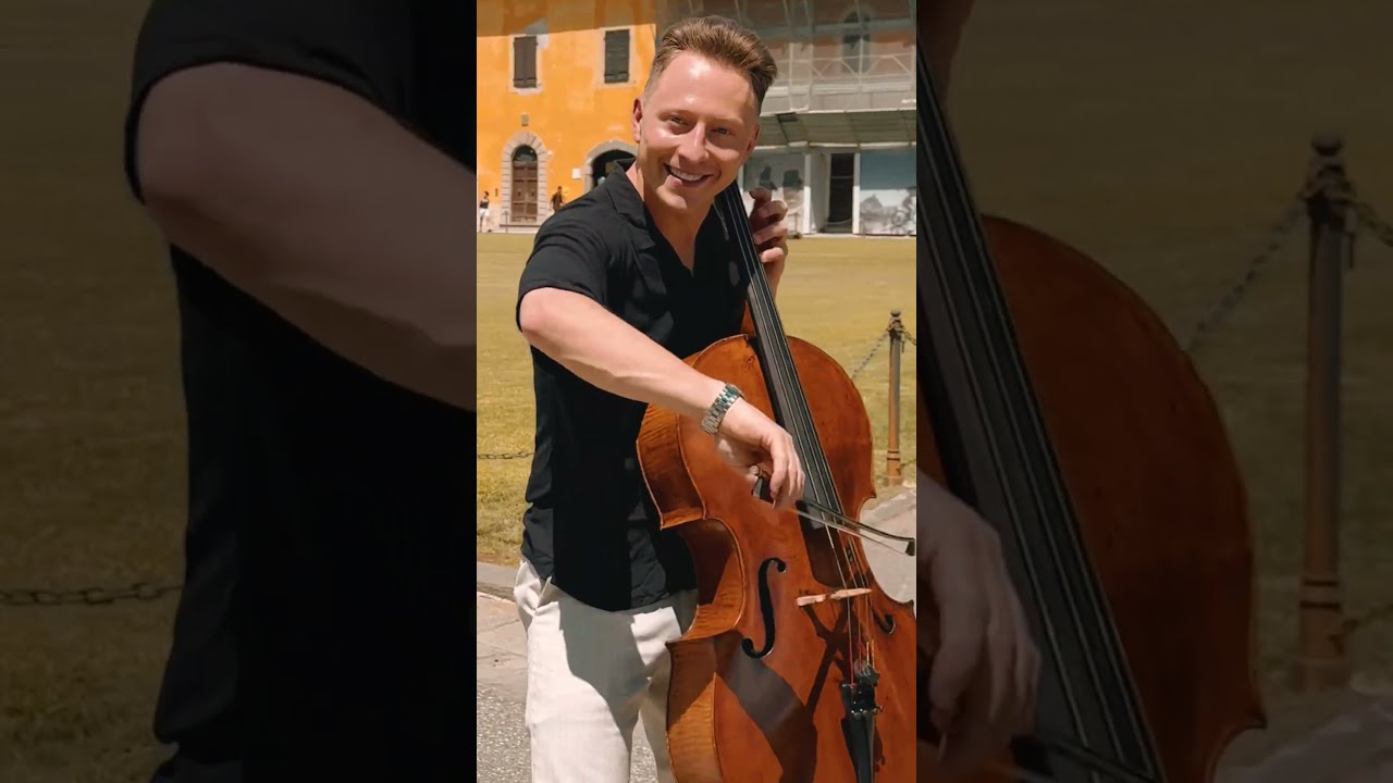 Wait For It I Played The Beautiful Song Felicita Next To A Leaning Tower In Italian City 