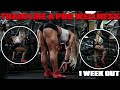 TRAIN LIKE A PRO WELLNESS ATHLETE | ISA PEREIRA 1 WEEK OUT FROM PRO DEBUT