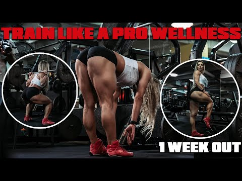 TRAIN LIKE A PRO WELLNESS ATHLETE | ISA PEREIRA 1 WEEK OUT FROM PRO DEBUT