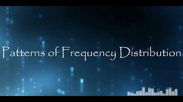 Mixing Audio Tutorial - Topic #2 - Patterns of Frequency Distribution
