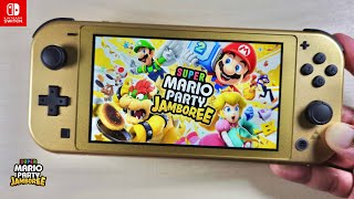 Super Mario Party Jamboree Nintendo Switch Lite Gameplay - YouTube