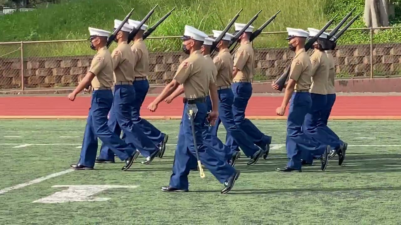 2022 West Point Drill Meet - Kapolei MCJROTC - Armed Regulation