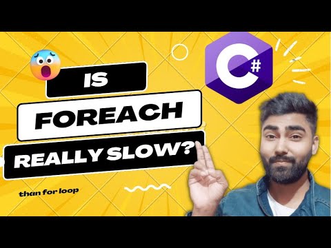 is foreach really slow than for loop | what exact code compiler write ...