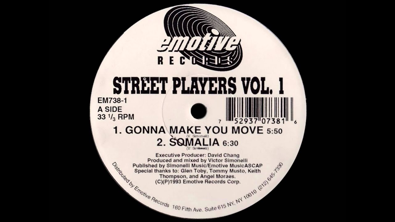 Street Players - Gonna Make You Move [EMOTIVE RECORDS - EM 738-1]