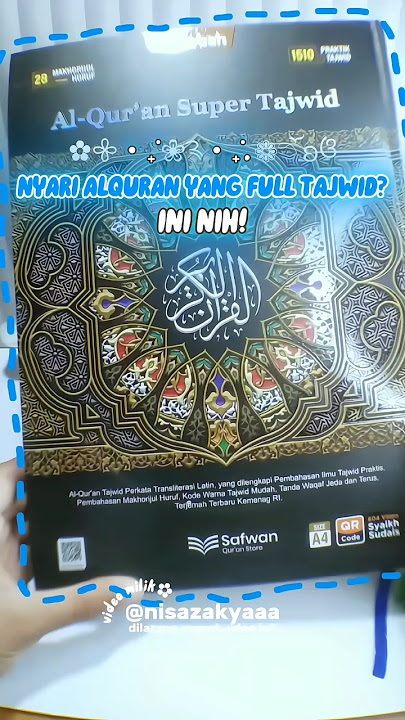 ALQURAN FULL TAJWID!!! Link produk no 222. Alquran Full Tajwid Alquran Terjemah #racunshopee