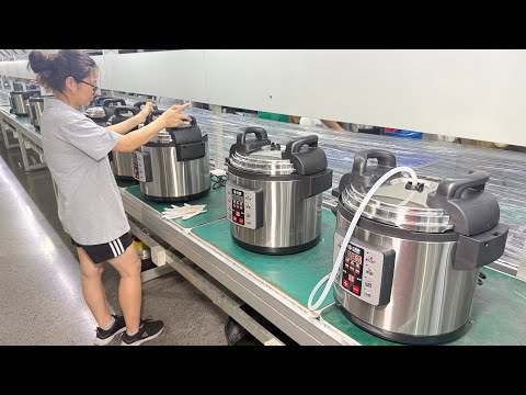 Instant Electric Rice Cooker Manufacturing Process | How electric Rice Cooker are made | 