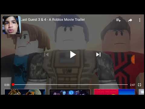 Video Raccion Al Trailer De Ultimo Invitado 3 Y 4 Youtube - conozco al hermano de guest 666 en roblox