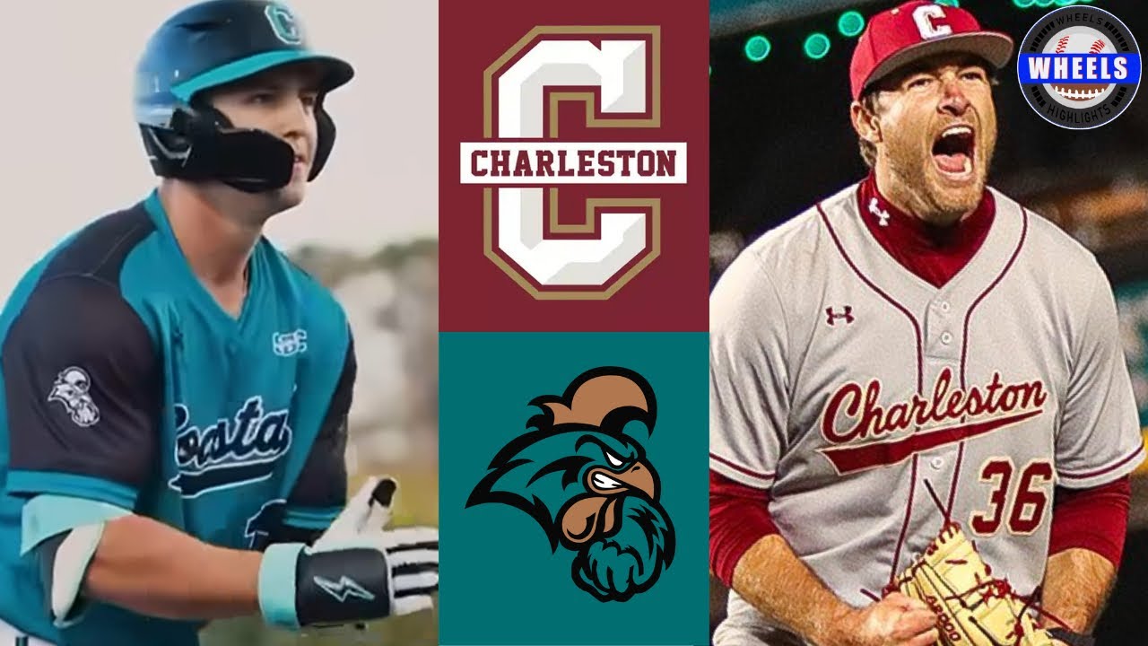 Charleston vs #6 Coastal Carolina (Great Game!) | 2026 College Baseball Highlights