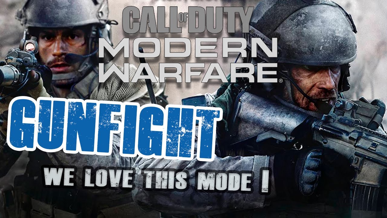 Call of Duty: Modern Warfare Gameplay - Gunfight Rocks! - YouTube