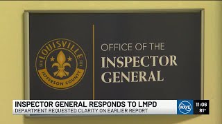 OIG responds to LMPD’s request for explanation of officer-involved shooting report