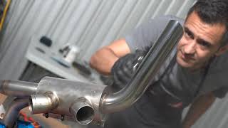 Super Fast Stainless Exhaust Pipe Polishing