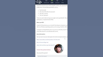 Understanding NFS - Part 1 | Answer the Questions Series #shorts #thm #tryhackme