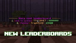 Azalea - New Leaderboards  | MCPE Essentials Addon (1.20 NEW)