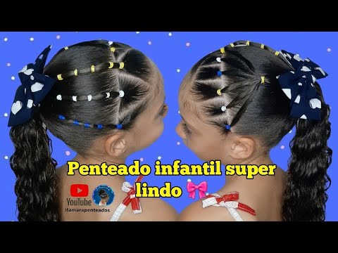Penteado Infantil Simples – 57 Ideias Super Bonitas & Fáceis de Fazer!