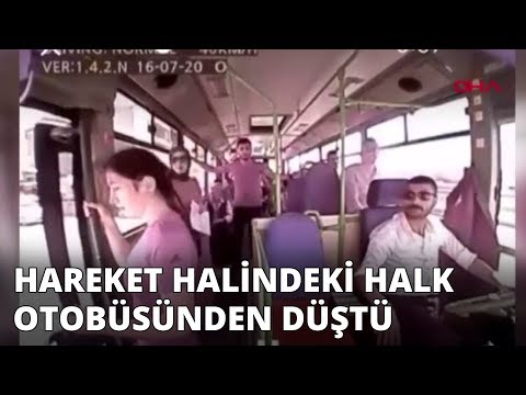 Halk otobüsünden düşen genç kız hayatını kaybetti