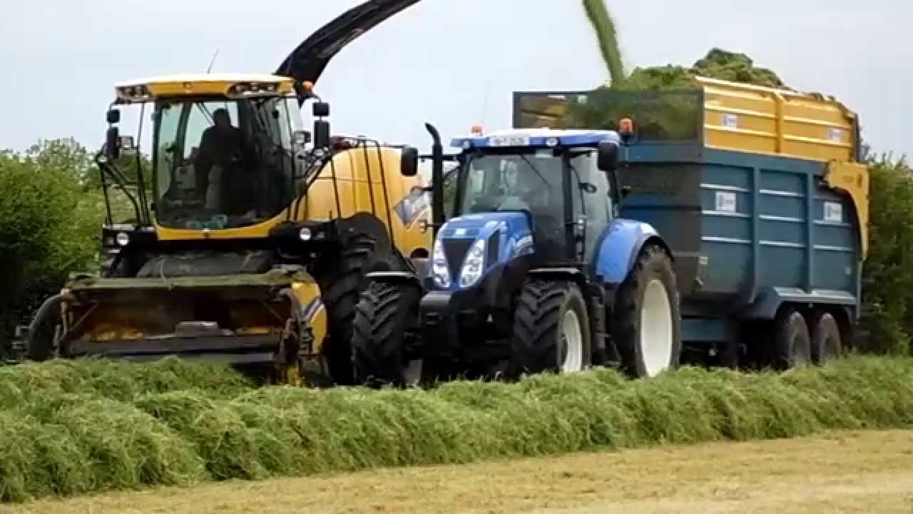 0'Brien Bros at Silage 2015New Holland FR700 YouTube