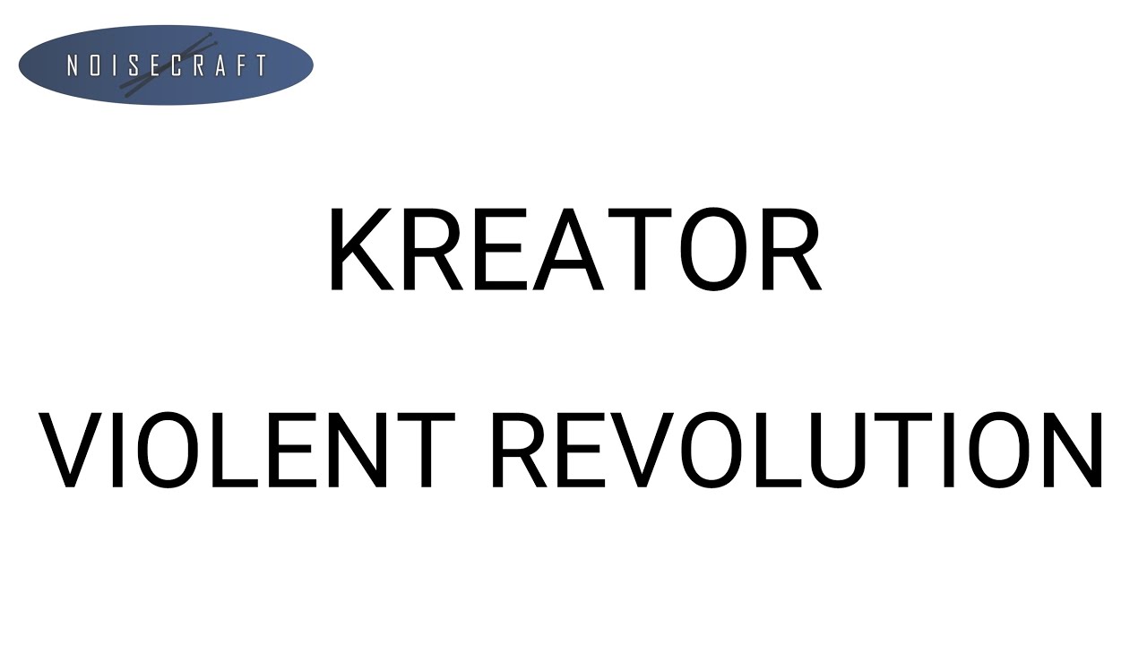 Kreator - Violent Revolution Drum Score